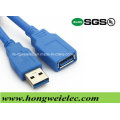 Connect a Type Male to Female Wire USB 3.0 Cable